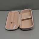 Elonbo Carrying Case for Portable Handheld Inhaler Nebulizer Machine for Adults and Kids, Asthma Inhaler Travel Case, Handheld Mesh Atomizer Machine Holder, Inhaler Spacer Bag, Star Pink