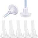 YEYSXSY 20 Pcs External Catheter for Men Self Adhering Style Silica Gel Condom Catheter (25mm)