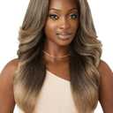 Outre Lace Front Wig - Perfect Hair Line 13X6 - Tayon (OFF BLACK 1B)