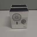 2 x JZCreater Mini Handheld Fan, Portable Rechargeable Fans, Quiet 4 Speed, 2in1 Battery Operated USB Desk Fan, Small Folding Stand Electric Fan for Travel Outdoor Home Office Makeup, Gift for Women (Pink)