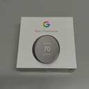 Google Nest Thermostat - Smart Thermostat for Home - Programmable Wifi Thermostat - Charcoal