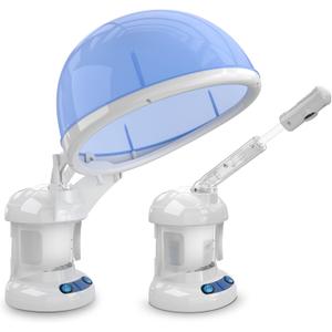 Hair Steamer Kingsteam 2 in 1 Ozone Facial Steamer, Design for Personal Care Use at Home or Salon Bar