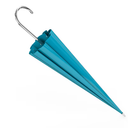 Travel Essentials Umbrella Windproof Compact Collapsible Light, and Portable, Wind Resistant Folding Small Umbrella for Rain (Skyblue)