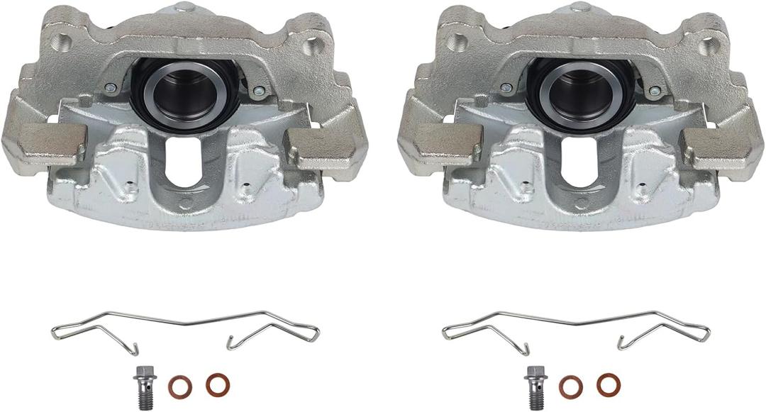 PAROD Front Disc Brake Caliper Fit for 2011-2013 Audi A1, 2010-2013 A3, 2012-2019 VW Beetle, 2005-2010 Bora, 2010-2014 Golf, 2005-2006 Jetta,Replace#19B2974 19B2975