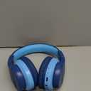 iClever BTH12 Kids Bluetooth Headphones,Colorful LED Lights Kids Headphones Wireless,74/85dBA Safe Volume,85H Playtime,Fast Charging,Bluetooth 5.2,Over Ear,Built-in Mic for iPad/Tablet/Airplane,Blue