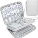 CILLA Electronics Organizer Travel, Travel Cord Organizer Case, Compact Electronics Accessories Bag for Cable, Cord, Charger, Phone