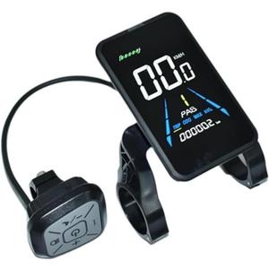 Ebike LCD Display Meter YL81F 36V 48V Electric Bicycle Speed Control Panel with Waterproof 5-pin Connector Ebike Speedometer