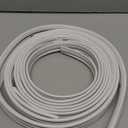 TMH Metal Door Weather Stripping - Magnetic Kerf Door Seal Kit, Full Set 36" x 84" - White Kerf Weather Stripping