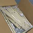 SUOERNUO Shoe Rack Organizer 5 Tier for Closet Entryway Free Standing Metal Storage Shoe Shelf with MDF Top BoardGold