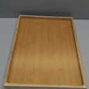 1 Pack Bed Tray Table with Foldable Legs, Bamboo Breakfast Tray for Sofa, Beds, Eating, Working, TV Table, Food, Dinner, Computer Trays, Laptop Desk Snack Folding Trays in Bed