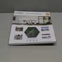 DEWOO 20-Sheet Peel and Stick Subway Backsplash Green Kitchen Bathroom Rectangle Self Adhesive Wall Tile Brick (12"12")