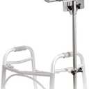 Drive Medical 10105-1 Platform Walker/Crutch Attachment, Silver