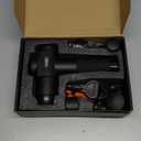 TOLOCO Massage, Deep Tissue Back Massage for Athletes for Pain Relief, Percussion Massager with 10 Massages Heads & Silent Brushless Motor, Christmas Gifts for Women, Men, Black