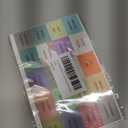 Laminated Bible Tabs, Reposition Large Print Stickers, Easy to Read and Apply Bible Tabs for Women and Man (Uniform)