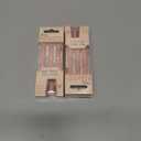 2 x Ardell Nail Addict Naked Maven, Press On Nails, Medium Coffin Shape, Nail Kit, 1-Pack (Solid Nude)