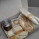 Golray Birthday Gifts for Women Self Care Spa Gift Basket with Frame/ Blanket/ Cup, Christmas Anniversary Valentines Mother's Day Gift for Her Wife Sister Mom Grandma Friend Coworker Teacher Nurse