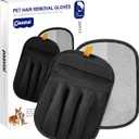 Pet Hair Removal Glove, Upgraded Five-Finger Electrostatic Magic Brush Pet Hair Remover, Reusable Cat & Dog Hair Remover for Couch, Furniture (1PCS)