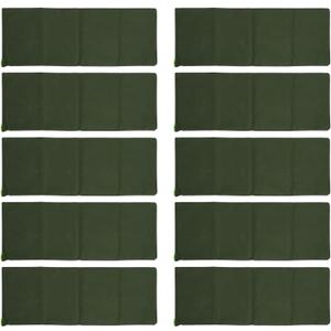 Flood Barriers for Home, Water Activated Barrier, Barrier Water Flood Dam Bags, 10PCS Water-Activated Flood Dam Bags, Quick Unfold, Portable 600D Polyester Barriers for Home and Emergency Use