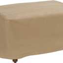 Protective Covers Weatherproof Ottoman Cover, Large, Tan - 1116-TN
