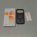 TORRAS Stronger Magnetic for iPhone 17 Pro Case Clear, [Covered Camera Control] [Anti-Yellowing] Compatible with MagSafe, Military-Grade Drop Protection, Slim Phone Case for iPhone 17 Pro, Black