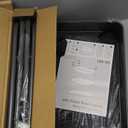 CAXXA 3-Tier Rolling Metal Storage Organizer - Mobile Utility Cart with Caster Wheels, Gray