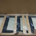 BRIKY 2-in-1 Dog Stairs/Ramp with 4 Steps, Foldable Dog Stairs for High Beds Cars Couch, Durable Wooden Pet Stairs for Small Medium Large Dogs, No Assembly Required