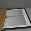 upsimples 16x24 Picture Frame, Display Pictures 14x20 with Mat or 16 x 24 Without, Wall Hanging Poster Frames, Black, 1 Pack