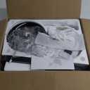 Ceiling Fans with Lights, 42 Inch Low Profile Ceiling Fan with Light and Remote/App Control, Flush Mount, Reversible, 3CCT, Dimmable, Noiseless, Black Ceiling Fan for Indoor/Outdoor Use, Black 