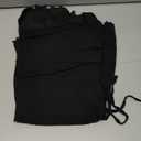 Milumia Women's Textured Mock Neck Metal Cinched Waist Long Bell Sleeve Dress Ruched Bodycon Party Club Mini Dress (Coffee), Small