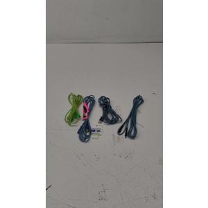 Cell Candy 10 Foot Braided Charger & Sync Cables, Pack Of 4