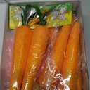 12Pcs Easter Tree Decorations Bunny Ears and Carrots Set - Clip-on Fluffy Pink White Rabbit Ears with Hanging Carrots Ornaments for Easter Spring Party Home Decor