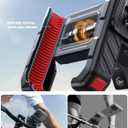 JOYROOM Motorcycle Bike Phone Mount Holder - Bicycle Handlebar Cell Phone Holder - Stroller Scooter Phone Clip for iPhone Samsung Galaxy 4.7''-7'' Smartphones