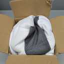 Wedge Pillow for Sleeping, Side Sleeper Body Back Positioners for Back Pain, Preventing Bedsores, After Surgery, Pregnancy Support, Ankle Support, Bed Wedge Pillow for Side Sleepers (20 Inch Length, Gray White)