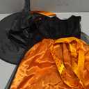 JIFRE Cute Children Halloween Orange Witch Costume for Girls, Toddler Infant Baby Halloween Costume Outfit Cosplay (Orange Small Witch, 2-3Y, 2-3T) 110