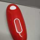 Kitchen Mama Auto Electric Can Opener: Open Your Cans with A Simple Press of Button - Automatic, Hands Free, Smooth Edge, Battery Operated, YES YOU CAN (Red)