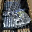 Ulif E12C Heavy Duty Closet Organizer SystemFreestanding Clothing Racks for Hanging ClothesAdjustable Garment Rack 71" W x 16" D x 76.5" H Hold 960 lbsBlack Clothing Rack with Grey Dustproof Cover