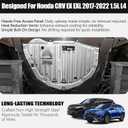 74112-TLA-A01 Aluminum Magnesium Engine Splash Shield Guard for Honda CRV EX EXL 2017-2022 1.5L L4 High Strength Anti-Corrosion | Under Engine Cover Lid (Replace:74112TLAA01) 0.6mm