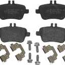 Brembo P50091 Low-Met Rear Disc Brake Pad Set MERCEDES-BENZ OE# A0074209420