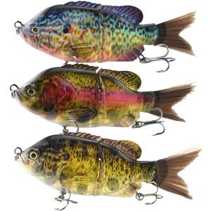 Fishing Lures Swim Bait Freshwater and Saltwater, Glide Bait for bass, Trout Lifelike Jointed swimbait for Bass, Slow Sinking Bass Fishing Lure, Gifts for Men, Trout Lures, Fishing Stuff (1-2,4.9",1.19oz) Fishing Lures Swim Bait Freshwater and Saltwater, Glide Bait for bass, Trout Lifelike Jointed swimbait for Bass, Slow Sinking Bass Fishing Lure, Gifts for Men, Trout Lures, Fishing Stuff (1-2,4.9",1.19oz)