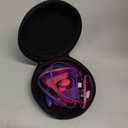 Stiive Bluetooth Headphones, 5.3 Wireless Sports Earbuds IPX7 Waterproof with Mic, Stereo Sweatproof in-Ear Earphones, Noise Cancelling Headsets for Gym Running Workout, 16 Hours Playtime - RedPurple