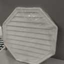 Ekena Millwork 30"W x 30"H x 1 1/8"P, Octagon Gable Vent Louver, Functional