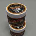 Suavecito Pomade Firme (Strong) Hold 4 oz, 2 Pack - Strong Hold Hair Pomade For Men - Medium Shine Water Based Wax Like Flake Free Hair Gel - Easy To Wash Out - All Day Hold For All Hair Styles
