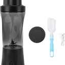 Portable Blender, 350W Personal Blender for Shakes and Smoothies, 6000mAh USB Rechargeable, 23oz Juicer Cup with 6 Blades and Lid, Self Cleaning Portable Juicer for Kitchen Travel