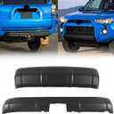 skkyoro Front & Rear Bumper Valance Panel Molding 2pcs For Toyota 4Runner 2016-2024 Replacement Matte Black Style (NOT Fit for Limited, TRD Sport & SR5)