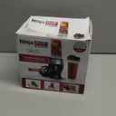 Ninja Fit Compact Personal Blender, Portable Blender for-Smoothies, Shakes, Food Prep, and Frozen Blending, 700-Watt Base, (2) 16-oz. Cups and Spout Lids, Black QB3001SS