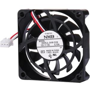 Replace 2606JL-04W-S39 U66R12MS1AB-52K09 DA31-00070E Refrigerator ice Make Fan Motor, Compatible with 06615JS-12L-BT AP5621005, PS4138334, 3516332 EAP4138334 DC12V 0.1A