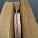 Bemis 1500EC Durable Wood Toilet Seat with Easy Clean Hinges, Made in USA, Elongated, Venetian Pink