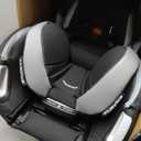 Evenflo Revolve360 Slim 2-in-1 Rotational Car Seat with Quick Clean Cover (Salem Black)
