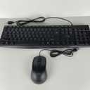 STG Skytech Global Wired K9820 Keyboard, Black and Mouse NEW