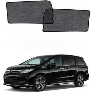 Car Window Shades for Honda Odyssey(2022-2025), 2-Pack Rear Window Sun Shades for Baby Breathable Mesh, UV & Heat Blocker, Privacy Protection for Camping, Travel, Sleep & Nursing